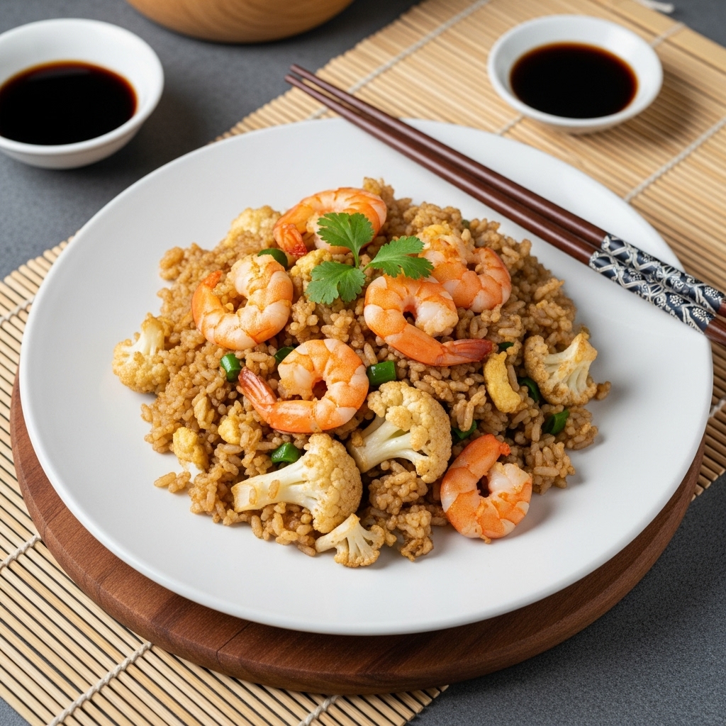 Keto Vietnamese Shrimp and Cauliflower Fried Rice – A Delightful Mélange of Umami Flavors